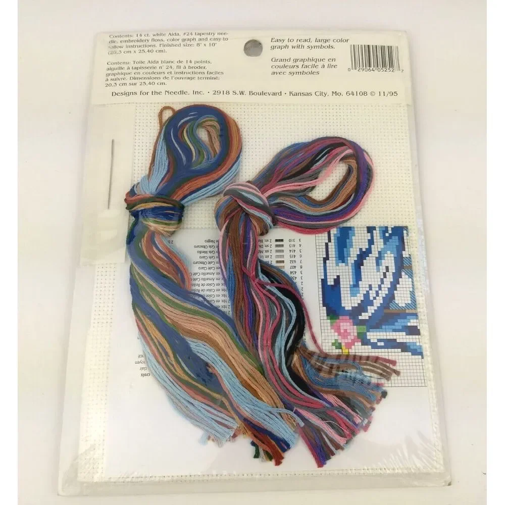 Designs For The Needle Counted Cross Stitch Kit Cat Friends Signature Series NOS